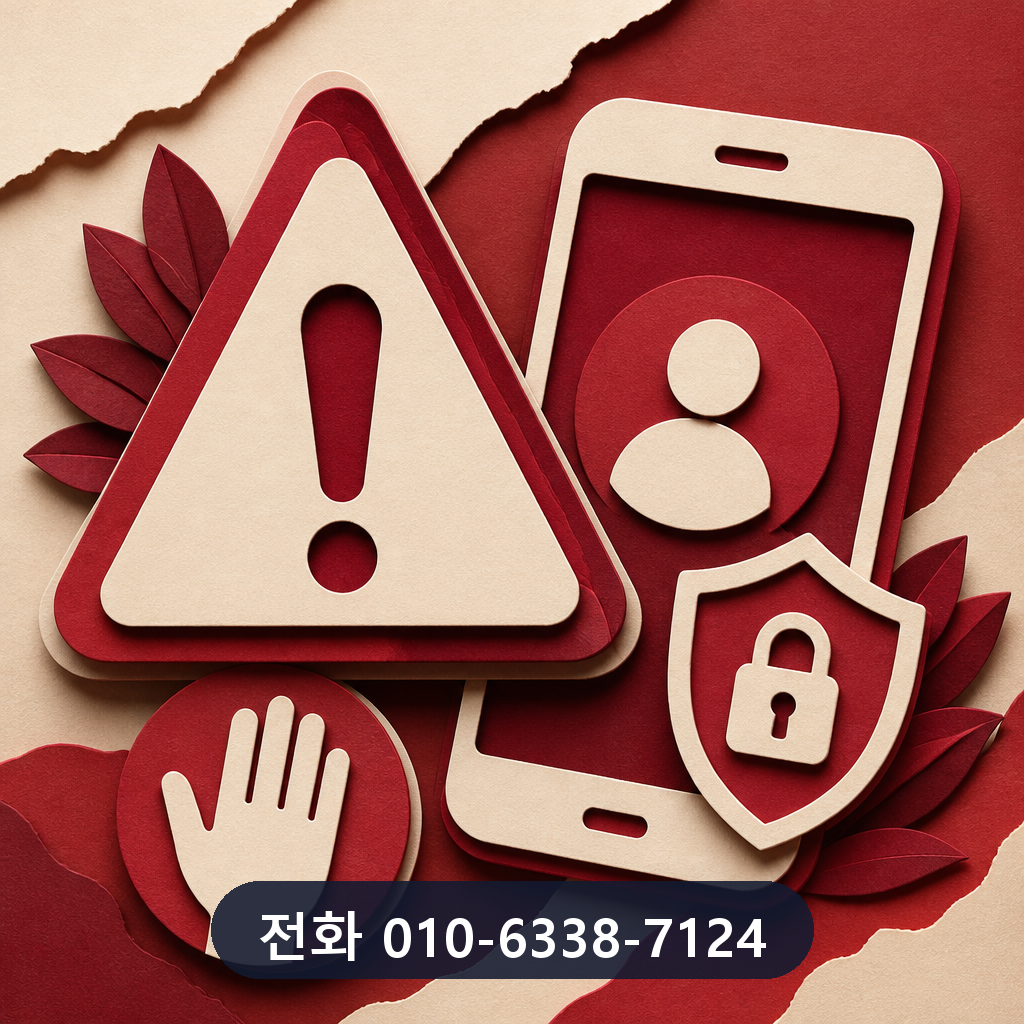 롯데카드 한도 현금화 피해 예방 이미지